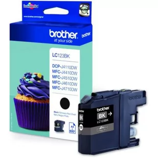 Brother LC123BK - Tusze oryginalne - miniaturka - grafika 1