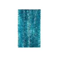 Ozdoby bożonarodzeniowe - Girlanda turkusowa Ø4 cm, 2 m - miniaturka - grafika 1