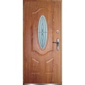 Drzwi zewnętrzne - Drzwi zewnętrzne FLORENCJA złoty dąb 90L - miniaturka - grafika 1