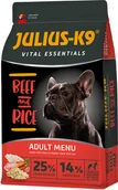 Sucha karma dla psów - K9 Julius Vital Essentials Adult Beef & Rice 12 kg - miniaturka - grafika 1