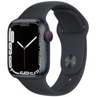 Smartwatch - Apple Watch 7 LTE 45mm Midnight Aluminum/Midnight Sport - miniaturka - grafika 1