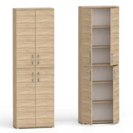 Szafy biurowe - Szafa Biurowa  Pola 215, 4D 60Cm Dąb Sonoma - miniaturka - grafika 1