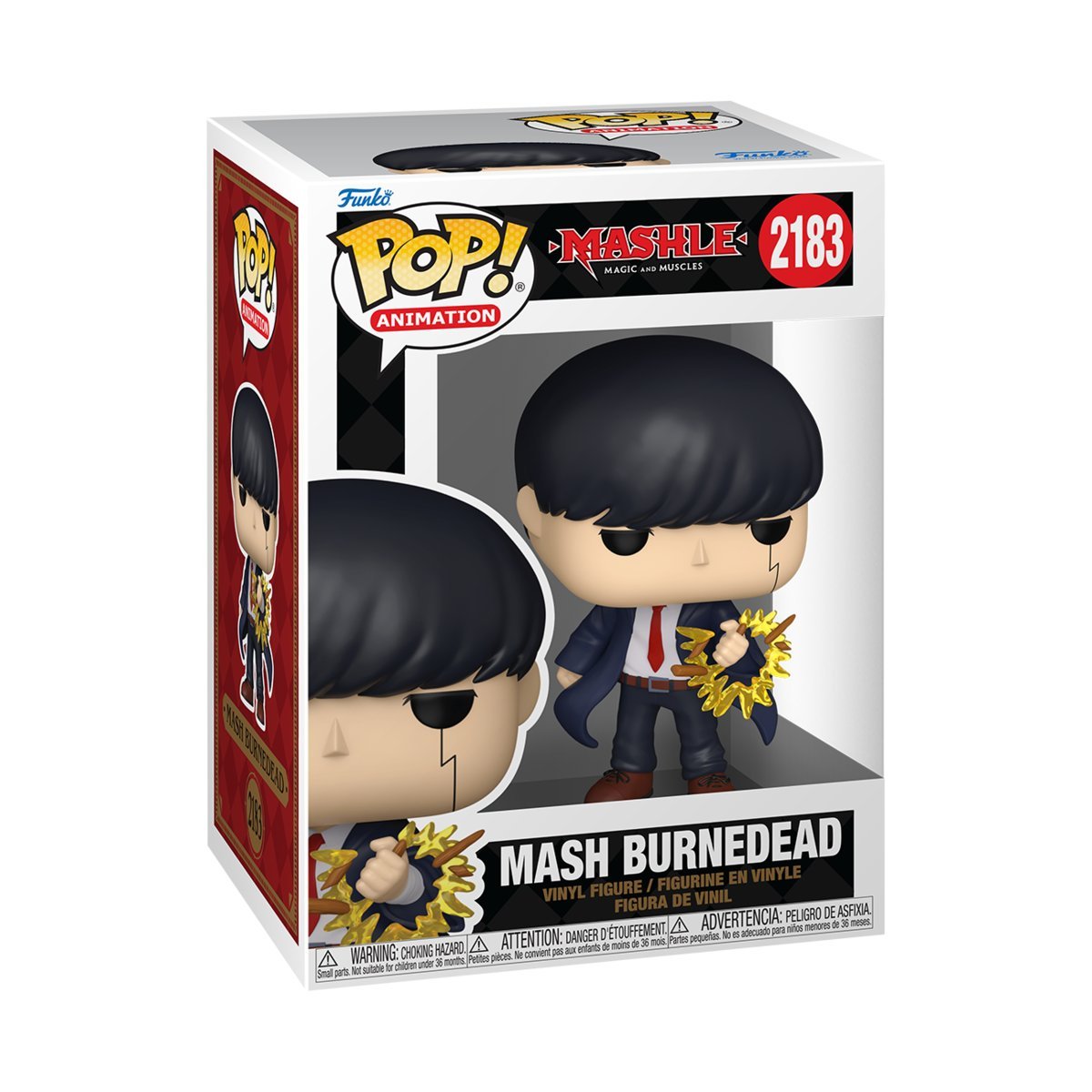 Funko, Funko POP!, ANIME, Figurka Kolekcjonerska, Mashle, Mash Burnedead