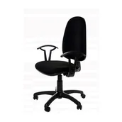 Fotele i krzesła biurowe - Krzesło obrotowe NOWY STYL AKORD C11 czarne - miniaturka - grafika 1