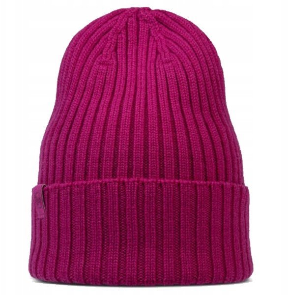 Buff Knitted Norval Hat Beanie 12424260710 Fioletowe One size
