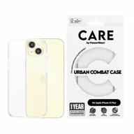 Etui i futerały do telefonów - Etui CARE by PanzerGlass Urban Combat Case na iPhone 15 Plus - przezroczyste - miniaturka - grafika 1