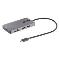 Stacje dokujące i replikatory portów - StarTech 120B-USBC-MULTIPORT stacja dokująca Przewodowa USB 3.2 Gen 1 (3.1 Gen 1) Type-C Szary - miniaturka - grafika 1