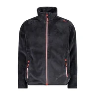 Kurtki i płaszcze dla chłopców - CMP - Kurtka polarowa dla dzieci, Antracyt-Płomień, 116 - miniaturka - grafika 1