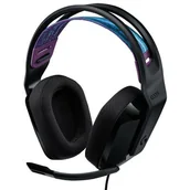Słuchawki - Logitech G335 czarne - miniaturka - grafika 1