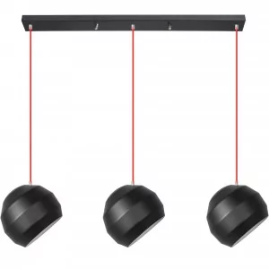 REA OSW-05015 LAMPA APP383-3CPR BLACK - Lampy sufitowe - miniaturka - grafika 1