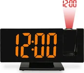 Zegary - JVD Zegar budzik LED JVD SB3618.2 z termometrem i projekcją - miniaturka - grafika 1