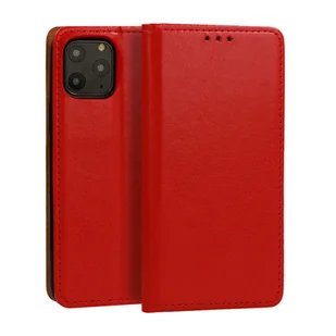 Case2go - Etui na telefon kompatybilne z Samsung Galaxy S23 Ultra - Pokrowiec ochronny ze sztucznej skóry - Czerwony - Etui i futerały do telefonów - miniaturka - grafika 1
