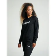 Piłka ręczna - Bluza do piłki ręcznej damska Hummel Go Cotton Logo Sweatshirt Woman - miniaturka - grafika 1