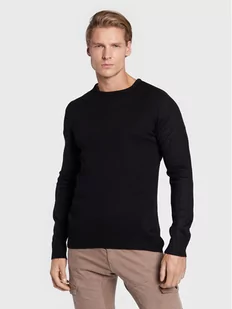 Brave Soul Sweter MK-279PARSECJ Czarny Regular Fit - Swetry męskie - miniaturka - grafika 1