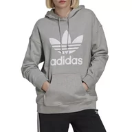 Bluzy sportowe damskie - adidas Adicolor Trefoil Hoodie > H33589 - miniaturka - grafika 1