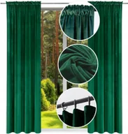 Zasłony - ZASŁONA WELUR 140x250 NA TAŚMIE ZASŁONY WELUROWE NA ŻABKI TUNEL DUŻY WYBÓR - miniaturka - grafika 1