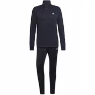 Dresy męskie - Dres męski adidas Slim Zipped granatowy HK4467 S - miniaturka - grafika 1