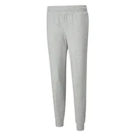 Spodnie damskie - Damskie Spodnie PUMA RTG PANTS LIGHT GRAY HEATHER 58648904 – Szary - miniaturka - grafika 1