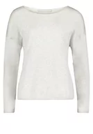 Swetry damskie - Betty & Co Sweter damski, Light Silver Melange, 42 - miniaturka - grafika 1