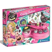 Zabawki kreatywne - crazy chic. szalone tatuaże - miniaturka - grafika 1