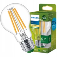 Żarówki LED - Żarówka Led E27 A60 4W 60W 840lm 2700K Ciepła Filament Ultra Philips - miniaturka - grafika 1