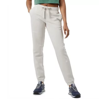 Spodnie sportowe damskie - Spodnie New Balance WP23508MBM - szare - grafika 1