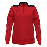 Bluzy damskie - Joma Damska bluza 901268.601.XS, czerwono-czarna, Estándar, czerwony/czarny, XS - miniaturka - grafika 1