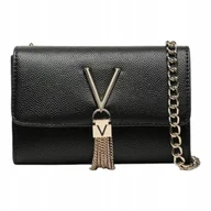 Torebki damskie - Valentino torebka damska divina pochette czarna - miniaturka - grafika 1