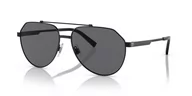 Okulary przeciwsłoneczne - Dolce & Gabbana Okulary przeciwsłoneczne z polaryzacją DG2288-110681 - miniaturka - grafika 1