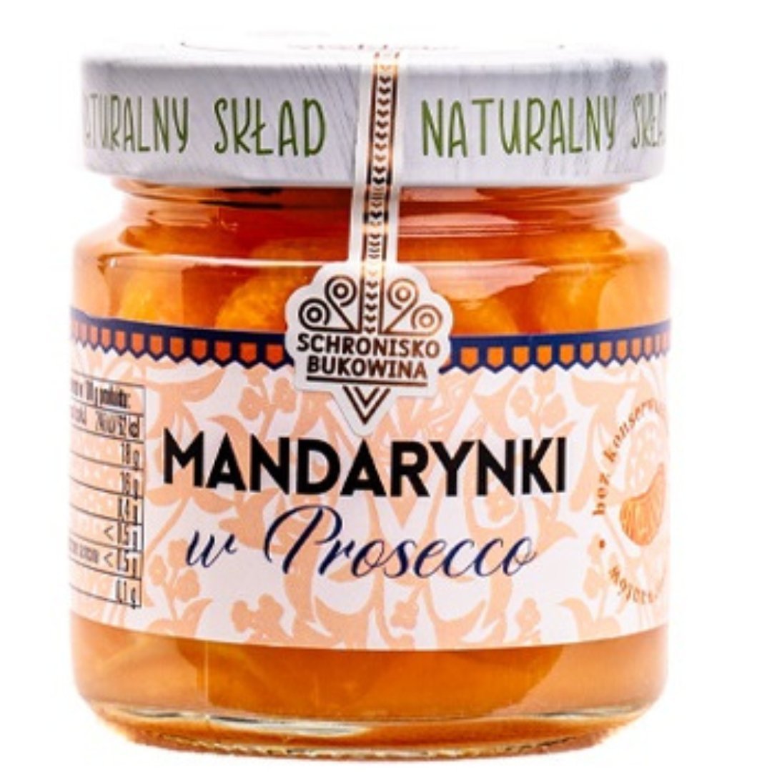Mandarynki w prosecco 200g - Schronisko Bukowina
