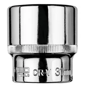 Klucze i nasadki - Neo Nasadka sześciokątna 1/2", 31 mm - miniaturka - grafika 1