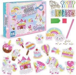 Haft Diamentowy Malowanie Diamentami Mozaika 5D - Prace ręczne dla dzieci Haft Diamentowy Malowanie Diamentami Mozaika 5D - Prace ręczne dla dzieci - miniaturka - grafika 1