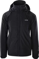 Kurtki i kamizelki sportowe męskie - Kurtka męska Hi-Tec Helmo czarna r. L - miniaturka - grafika 1