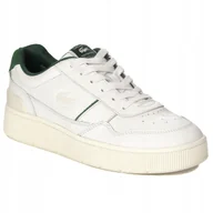 Sneakersy męskie - Lacoste Sneakersy półbuty męskie białe White 747SMA0037082 r.44 - miniaturka - grafika 1