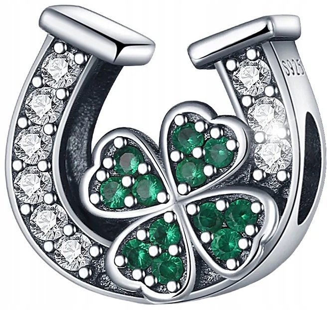 Charms Zawieszki Charms Podkowa Koniczyna Charms MODA TRUSKY