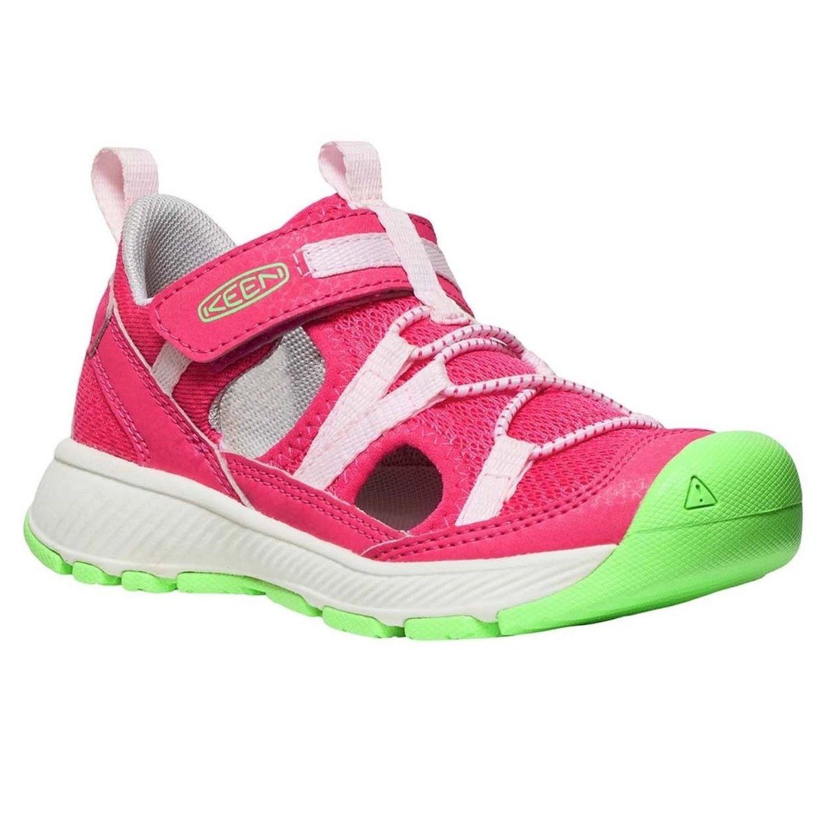 Buty dziecięce Keen Motozoa sandały zabudowane oddychające różowe-25,5