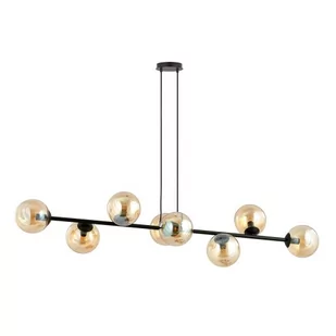 Emibig ROSSI 8 BL MIODOWY 876/8 lampa wisząca 8x40W/E14 IP20 876/8 - Lampy sufitowe - miniaturka - grafika 1