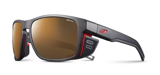 Okulary sportowe - Julbo Julbo Shield M Reactiv High Mountain 2-4 Sunglasses, black/orange  2021 Okulary J5445014 - grafika 1