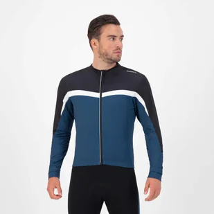 Koszulka rowerowa męska Rogelli COURSE z długim rękawem, ocieplana - Bluzy na rower - miniaturka - grafika 1