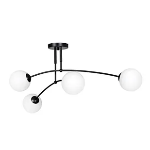 Emibig Pregos lampa sufitowa 4-punktowa czarna 670/4 670/4 - Lampy sufitowe - miniaturka - grafika 2