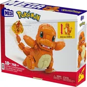 Figurki kolekcjonerskie - Mega Bloks Pokemon Klocki Duży Charmander Zestaw 750 Elementów 10+ - miniaturka - grafika 1