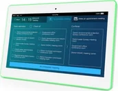 Tablety - ALLNET MeetinSzarym RGB LED 13 Zoll RK3399 biały System Android 10 und NFC/RFID MT13RK3399A10WPoENFC - miniaturka - grafika 1