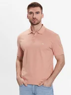 Koszulki męskie - Quiksilver Polo Essentials EQYKT04094 Różowy Regular Fit - miniaturka - grafika 1