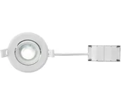 Lampy sufitowe - Markslöjd 108885 - LED ściemnialna łazienkowa oprawa sufitowa PLUTO LED/4,9W/230V IP44 biała - miniaturka - grafika 1