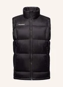 Kamizelki męskie - Mammut Kamizelka Puchowa Gacier Glow In Vest schwarz - MAMMUT - miniaturka - grafika 1