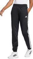 Spodnie sportowe damskie - Spodnie damskie adidas Tricot 3-Stripes czarne JF3383 XS - miniaturka - grafika 1