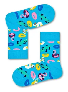 Happy Socks Skarpety "Pool party" w kolorze błękitnym - Skarpetki damskie - miniaturka - grafika 1