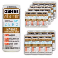 Napoje gazowane - Oshee Vitamin Zero Magnez Napój gazowany o smaku jagód acai miechunki peruwiańskiej 250 ml x 24 sztuk - miniaturka - grafika 1