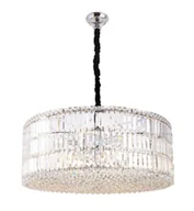 Lampy sufitowe - Maxlight Lampa wisząca Puccini P0268 oprawa kryształowa okrągła - miniaturka - grafika 1