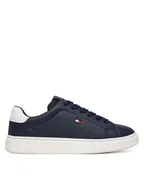 Buty dla chłopców - Tommy Hilfiger Sneakersy T3X9-34350-1355 M Granatowy - miniaturka - grafika 1
